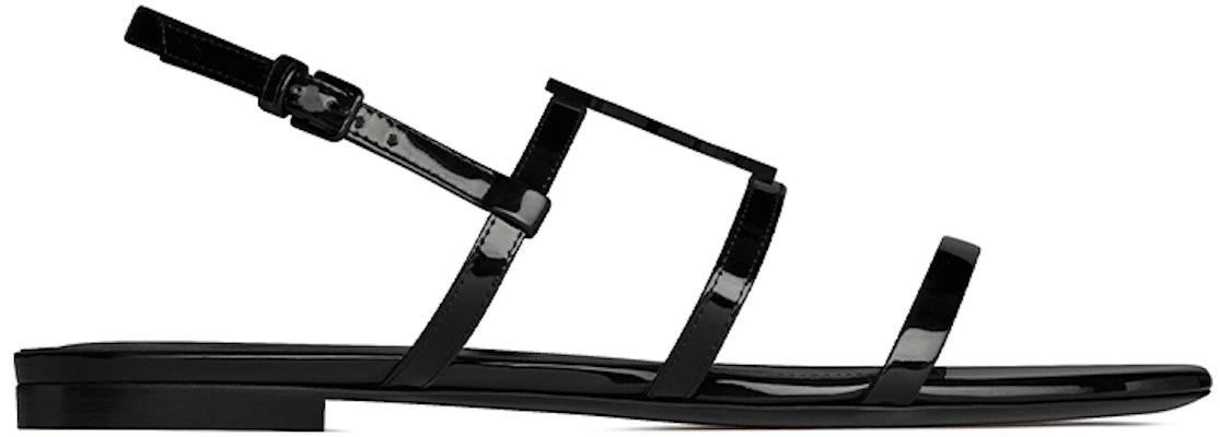 (Women) Saint Laurent Cassandra Flat Sandals 'Black' 652758B8IVV1000 Order (Women) Saint Laurent Cassandra Flat Sandals 'Black' 652758B8IVV1000