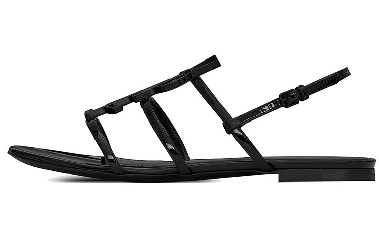 (Women) Saint Laurent Cassandra Sandals 'Black' 5522450NPVV1000