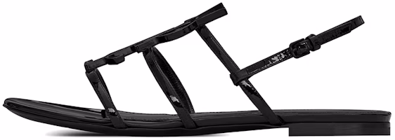 (Women) Saint Laurent Cassandra Sandals 'Black' 5522450NPVV1000 (Women) Saint Laurent Cassandra Sandals 'Black' 5522450NPVV1000
