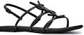 (W) Saint Laurent Cassandra Sandal 'Hitam' 5522450NPVV1000
