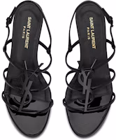 Shop (Women) Saint Laurent Cassandra Sandals 'Black' 5522450NPVV1000