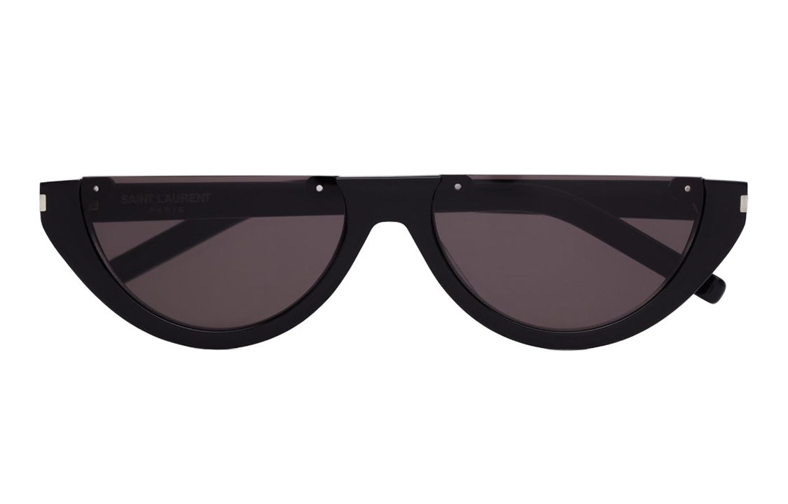 (Women) Saint Laurent Cat Eye Sunglasses  Black Irregular Shape 713746Y99011000 圖 3