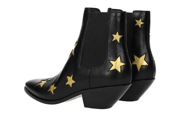 Lookbook (W) But Saint Laurent Chelsea 'Tumit Tebal Hitam' 5792000ZZ101087