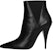 (W) Saint Laurent Chelsea Boot 'Kulit Hitam' 5924461FZ001000