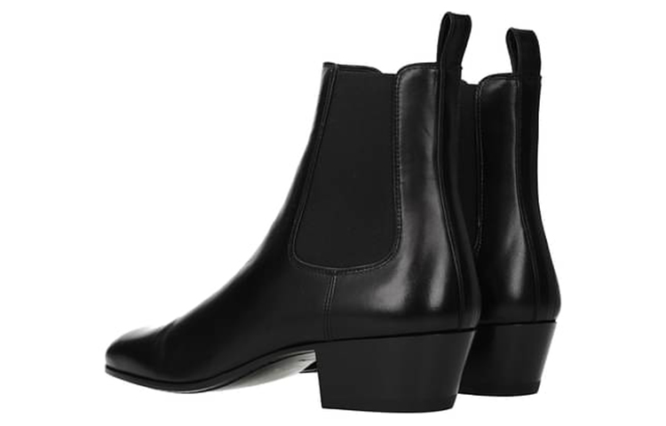 Lookbook (Women) Saint Laurent Chelsea Boot 'Black Leather Fashion' 632498AKP001000
