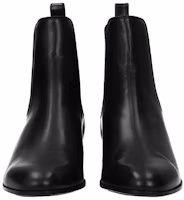 Shop (W) Saint Laurent Sepatu Bot Chelsea 'Fashion Kulit Hitam' 632498AKP001000
