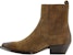 (W) Saint Laurent Chelsea Boot 'Kulit Coklat Fesyen' 565594BT3002330