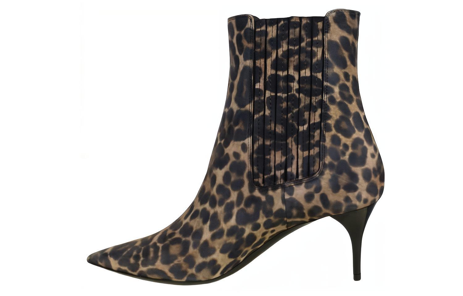 Lookbook (W) 圣罗兰切尔西靴 '豹纹' 6339521FL002330