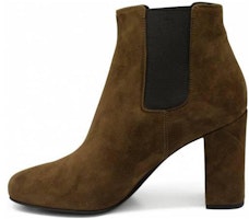 (Women) Saint Laurent Chelsea Boot 'Olive Green' 393796AKP001000 (Women) Saint Laurent Chelsea Boot 'Olive Green' 393796AKP001000