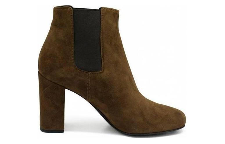 Order (W) 생 로랑 올리브 그린 첼시 부츠 393796AKP001000