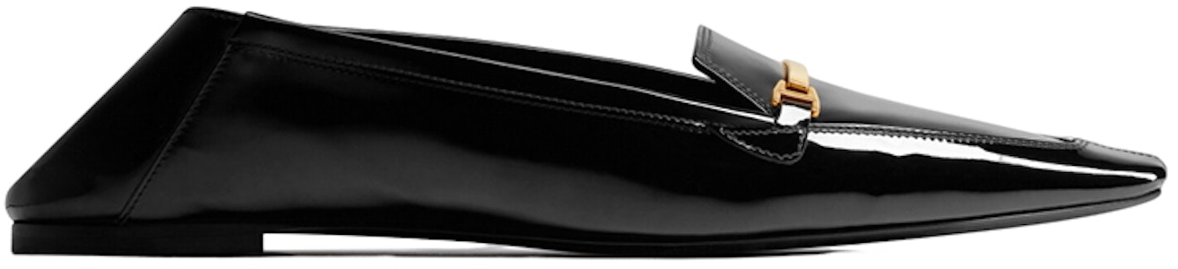 (W) 생 로랑 크리스 플랫 블랙 페이턴트 호스빗 7332261TVDD1000 Order (W) 생 로랑 크리스 플랫 블랙 페이턴트 호스빗 7332261TVDD1000