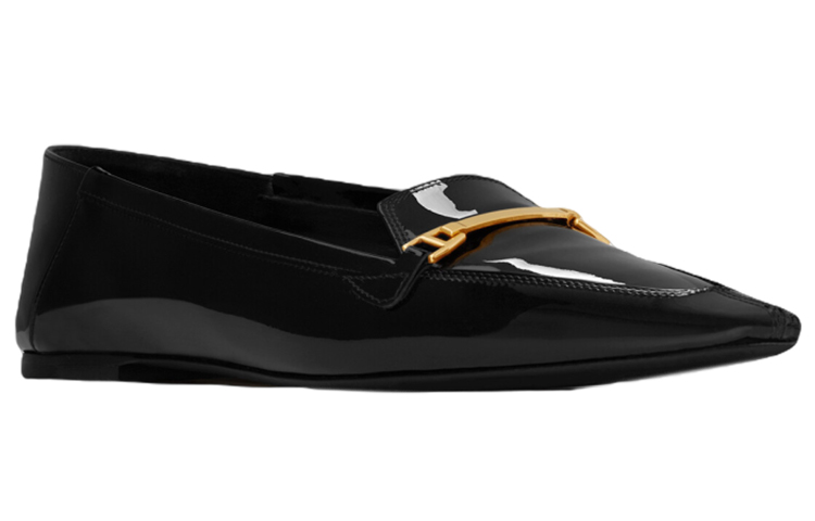 Lookbook (W) サンローラン クリス フラット パテント ホースビット 7332261TVDD1000