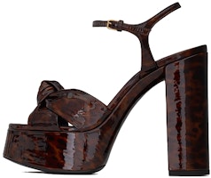(Women) Saint Laurent Comfortable Casual Patent Leather Sandal 'Red Black' 606713AAARN2094 (Women) Saint Laurent Comfortable Casual Patent Leather Sandal 'Red Black' 606713AAARN2094