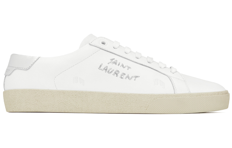 Order (W) Saint Laurent Court Classic SL/06 ''Bianco Ottico Argento'' 611275-00NA0-9085