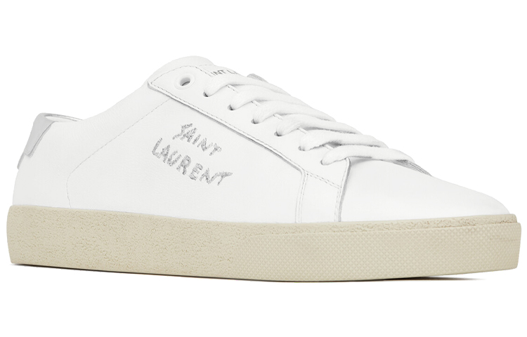Lookbook (W) Saint Laurent Court Classic SL/06 ''Bianco Ottico Argento'' 611275-00NA0-9085