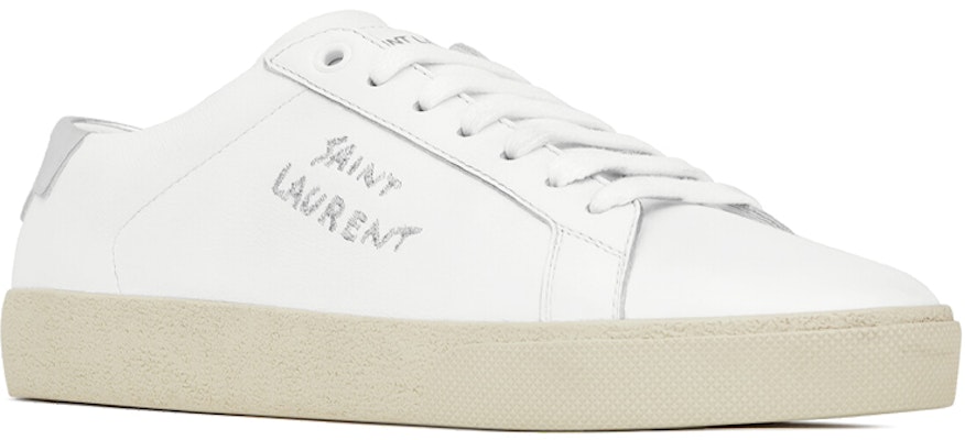(Women) Saint Laurent Court Classic SL/06 'Optic White Argent' 611275-00NA0-9085 Lookbook (Women) Saint Laurent Court Classic SL/06 'Optic White Argent' 611275-00NA0-9085