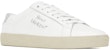 (Women) Saint Laurent Court Classic SL/06 'Optic White Argent' 611275-00NA0-9085
