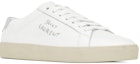 Lookbook (Women) Saint Laurent Court Classic SL/06 'Optic White Argent' 611275-00NA0-9085
