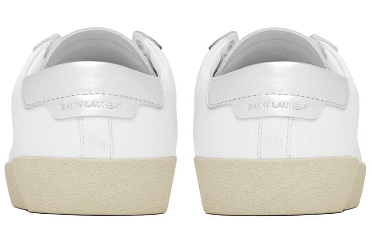 Purchase (W) Saint Laurent Court Classic SL/06 ''Bianco Ottico Argento'' 611275-00NA0-9085