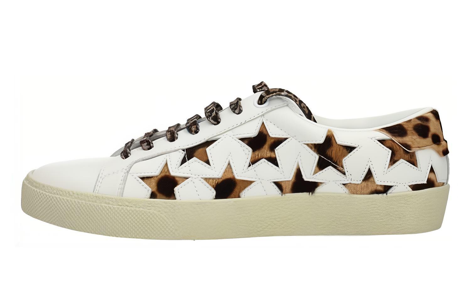 (W) Saint Laurent Court Classic SL/06 Leopard California