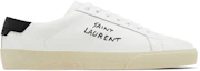 Buy (W) Saint Laurent Court Classic SL/06 Low 2023 'Putih Hitam' 610649AABEE9061