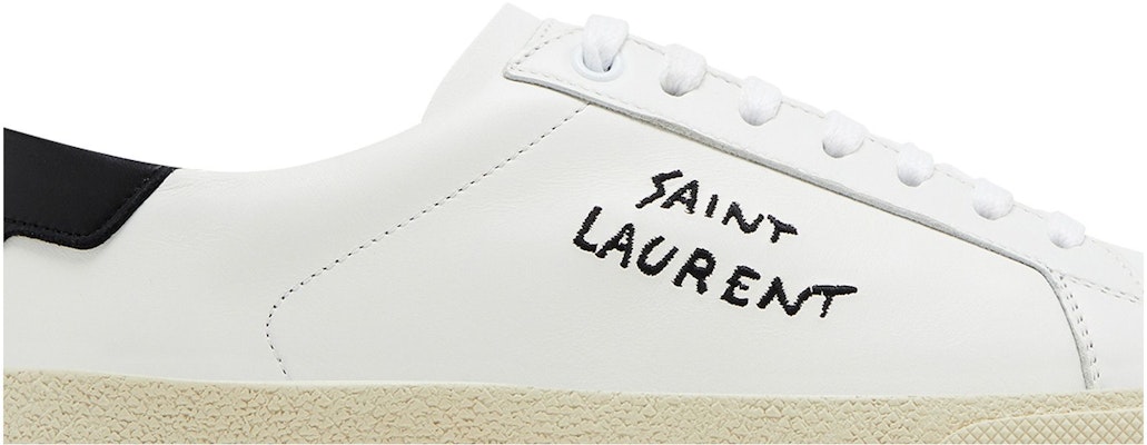 (W) Saint Laurent Court Classic SL/06 Low 2023 'Putih Hitam' 610649AABEE9061 Order (W) Saint Laurent Court Classic SL/06 Low 2023 'Putih Hitam' 610649AABEE9061