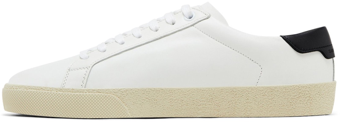 (W) Saint Laurent Court Classic SL/06 Low 2023 'Putih Hitam' 610649AABEE9061 Lookbook (W) Saint Laurent Court Classic SL/06 Low 2023 'Putih Hitam' 610649AABEE9061