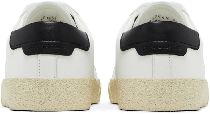 (W) Saint Laurent Court Classic SL/06 Low 2023 ''Wit Zwart'' 610649AABEE9061 Details for (W) Saint Laurent Court Classic SL/06 Low 2023 ''Wit Zwart'' 610649AABEE9061