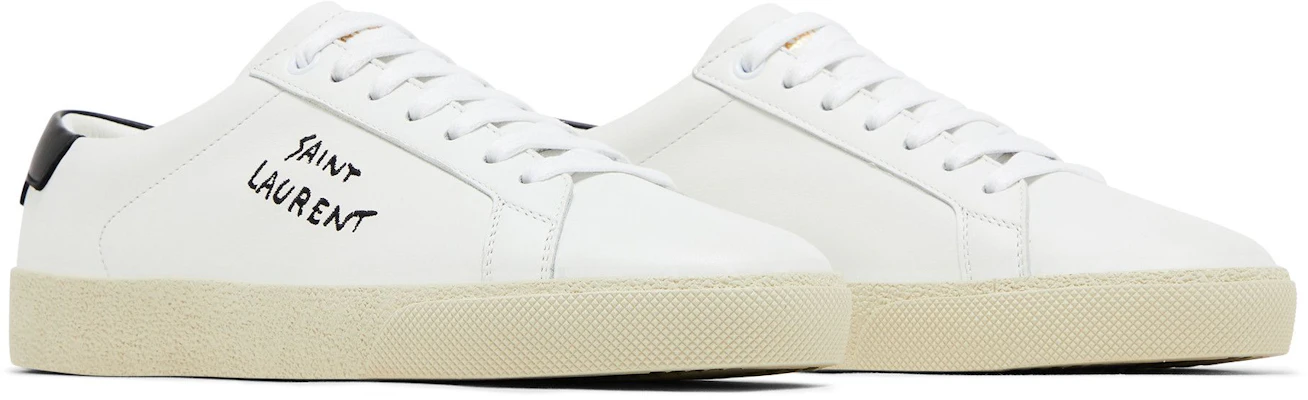 (W) Saint Laurent Court Classic SL/06 Low 2023 ''Wit Zwart'' 610649AABEE9061 Cheap (W) Saint Laurent Court Classic SL/06 Low 2023 ''Wit Zwart'' 610649AABEE9061