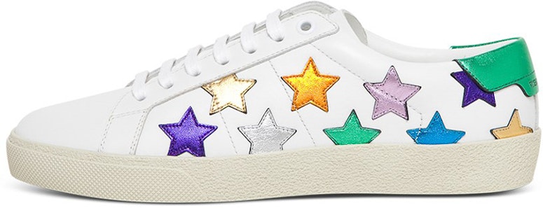 (W) Saint Laurent Court Classic SL/06 Low 'Estrellas - Blanco Óptico Multicolor' 592541-00NB0-9090 Buy (W) Saint Laurent Court Classic SL/06 Low 'Estrellas - Blanco Óptico Multicolor' 592541-00NB0-9090