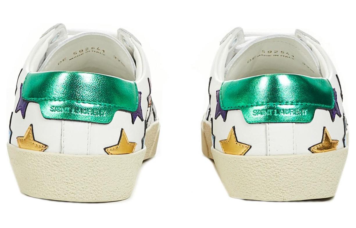 Purchase (W) Saint Laurent Court Classic SL/06 Low ''Sterren - Optic Wit Multi'' 592541-00NB0-9090