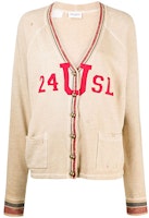 (Women) Saint Laurent Distressed Knit Sweater Women’s Light Brown 631055YBWM29784 (Women) Saint Laurent Distressed Knit Sweater Women’s Light Brown 631055YBWM29784