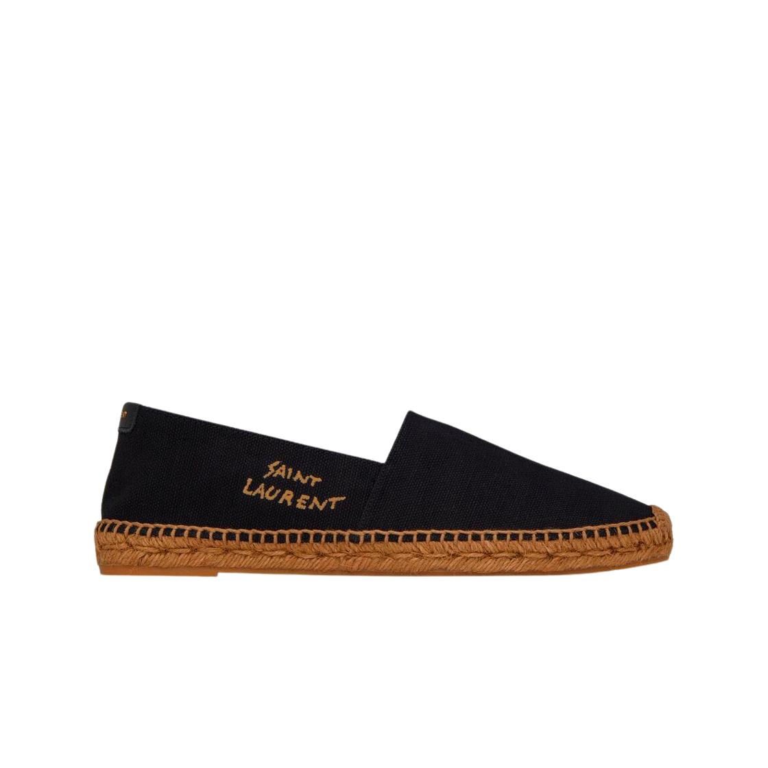 (Women) Saint Laurent Espadrille 'Black Embroidered' 6059561P2101000