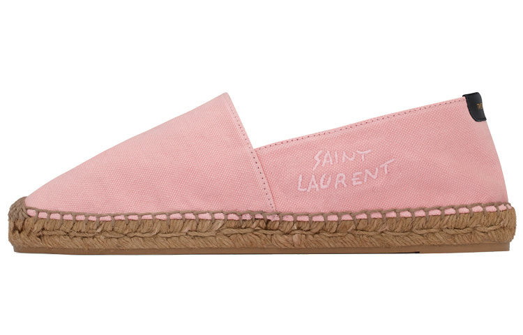 (Women) Saint Laurent Espadrille 'Pink Embroidery' 60595612N815564