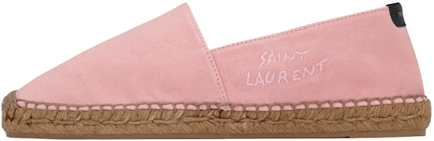 (Women) Saint Laurent Espadrille 'Pink Embroidery' 60595612N815564 (Women) Saint Laurent Espadrille 'Pink Embroidery' 60595612N815564