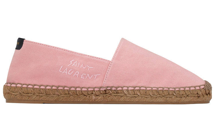 Order (Women) Saint Laurent Espadrille 'Pink Embroidery' 60595612N815564