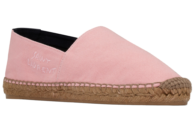 Lookbook (Women) Saint Laurent Espadrille 'Pink Embroidery' 60595612N815564