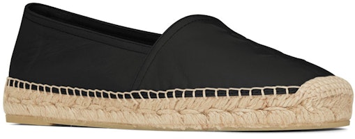 (W) 聖羅蘭 黑色標誌麻編鞋 458573-B3400-1000 Lookbook (W) 聖羅蘭 黑色標誌麻編鞋 458573-B3400-1000