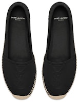 (W) 聖羅蘭 黑色標誌麻編鞋 458573-B3400-1000 Shop (W) 聖羅蘭 黑色標誌麻編鞋 458573-B3400-1000