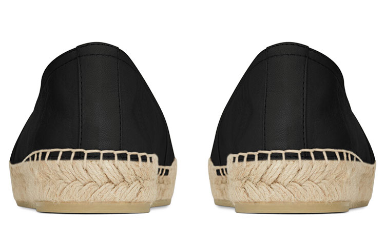 Purchase (W) Saint Laurent Espadrille Logo 'Hitam' 458573-B3400-1000