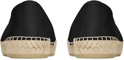 (W) 聖羅蘭 黑色標誌麻編鞋 458573-B3400-1000 Purchase (W) 聖羅蘭 黑色標誌麻編鞋 458573-B3400-1000