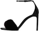 Buy (W) Saint Laurent Sandal Fesyen 'Hitam Patent dan Bulu Mink' 631009E0E101000