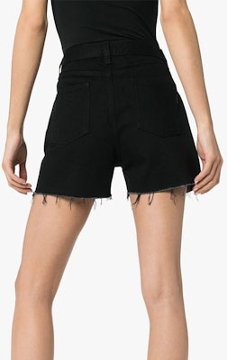 (W) Saint Laurent Seluar Pendek Denim Hitam Vintage Wanita 611755YF8991220 Shop (W) Saint Laurent Seluar Pendek Denim Hitam Vintage Wanita 611755YF8991220