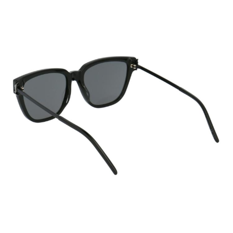 Lookbook (W) 圣罗兰女士全框方形太阳镜 - 黑色 SLM48S-30007876