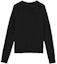 Lookbook (Women) SAINT LAURENT FW21 Black Cashmere Pullover Sweater 603075YALJ21000