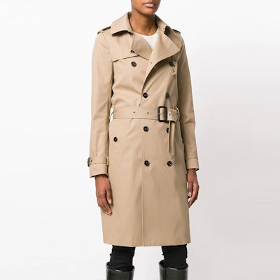 (Women) Saint Laurent FW21 Brown Classic Belted Trench Coat. 507530Y039W9772 Purchase (Women) Saint Laurent FW21 Brown Classic Belted Trench Coat. 507530Y039W9772