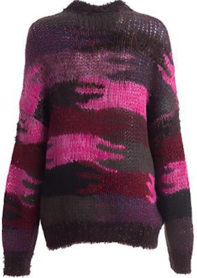 (Women) SAINT LAURENT FW21 Colorblock Crewneck Sweater Multicolor 529719YA2SQ5587 Lookbook (Women) SAINT LAURENT FW21 Colorblock Crewneck Sweater Multicolor 529719YA2SQ5587