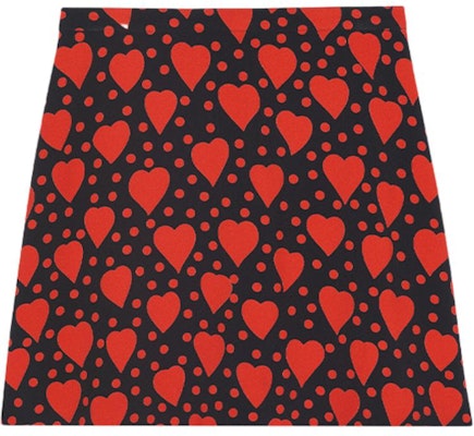 (W) Saint Laurent FW21 Skirt Mini Wanita Cetakan Hati Kasual. 647997Y3C911008 Buy (W) Saint Laurent FW21 Skirt Mini Wanita Cetakan Hati Kasual. 647997Y3C911008