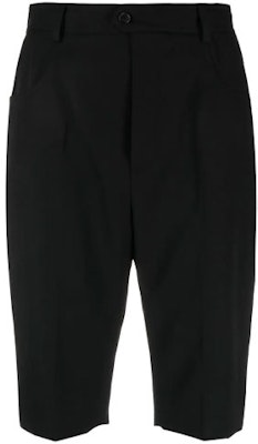 (W) SAINT LAURENT FW21 Seluar Pendek Kasual Hitam Tinggi Lutut untuk Wanita. 661317Y512W Order (W) SAINT LAURENT FW21 Seluar Pendek Kasual Hitam Tinggi Lutut untuk Wanita. 661317Y512W