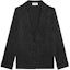 Buy (Women) SAINT LAURENT FW21 Jacquard Long Sleeve Pajama Shirt Women Black. 652293Y234T1000